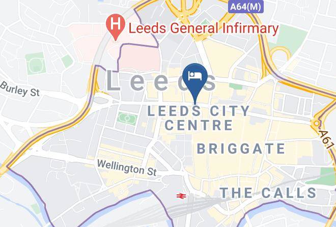 Mansio Suites Headrow Map
