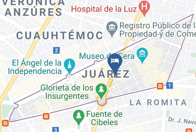 Cuauhtemoc - Mansion Havre Maps