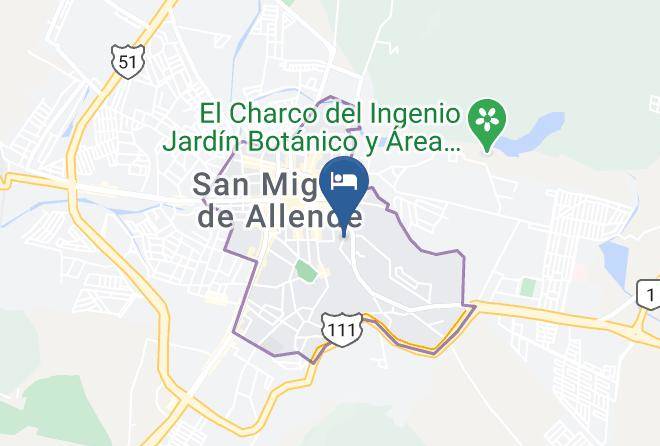 San Miguel De Allende - Mansion San Miguel Maps