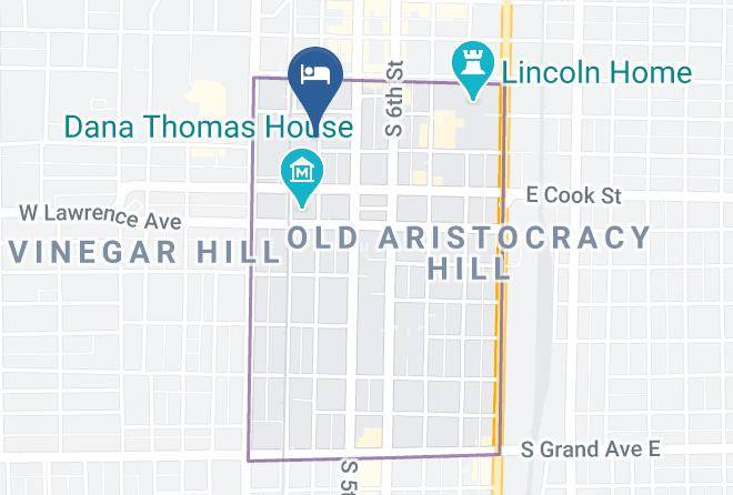 Sangamon - Mansion View Inn & Suites Maps