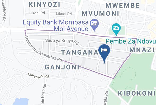 Mombasa - Manson Hotel Maps