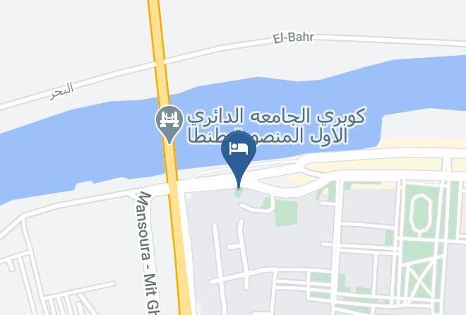 El Mansoura - Mansoura University Hotel Maps