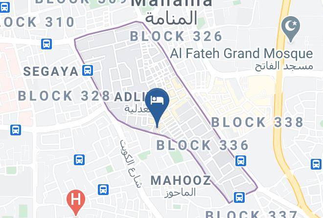 Manama - Mansouri Mansions Hotel Maps