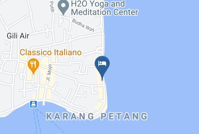 North Lombok Regency - Manta Dive Resort Gili Air Maps