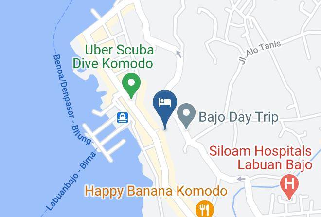 Manggarai Barat - Manta Manta Homestay Maps
