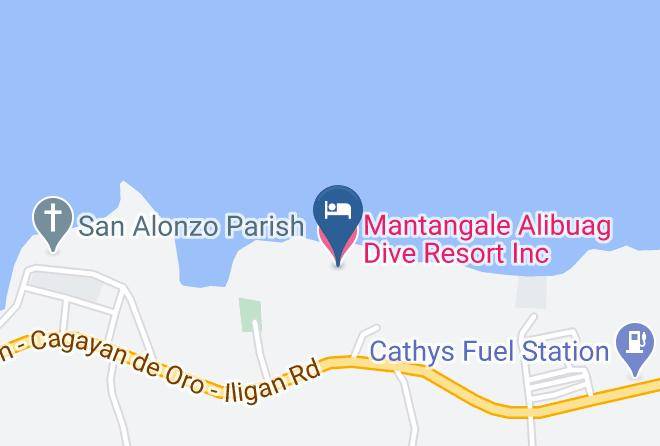 Misamis Oriental - Mantangale Alibuag Dive Resort Inc Maps