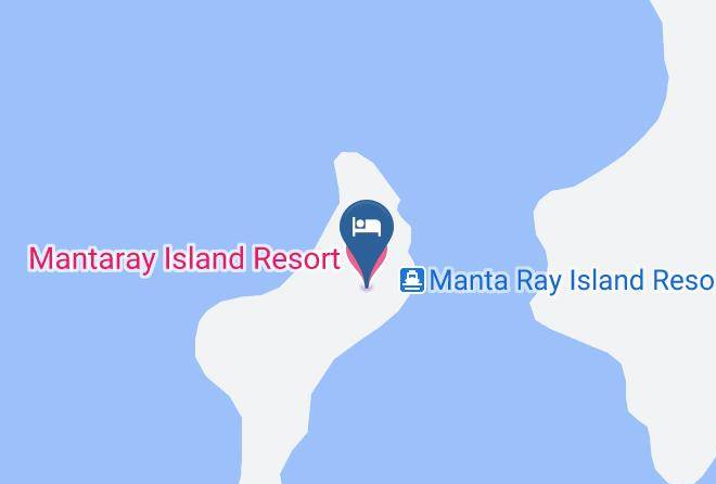 Mantaray Island Resort Map