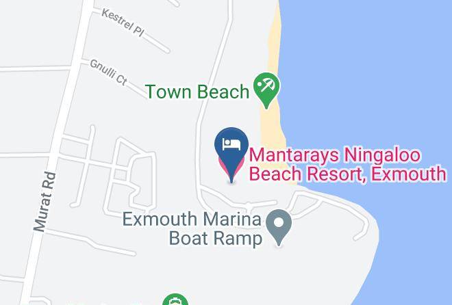 Exmouth - Mantarays Ningaloo Beach Resort Exmouth Maps