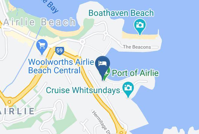 Whitsunday - The Boathouse Apartments Maps