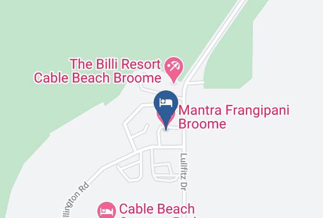 Broome - Mantra Frangipani Broome Maps