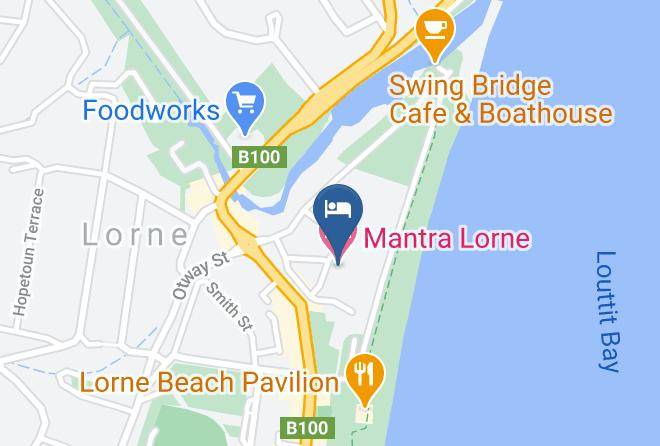 Surf Coast - Mantra Lorne Maps