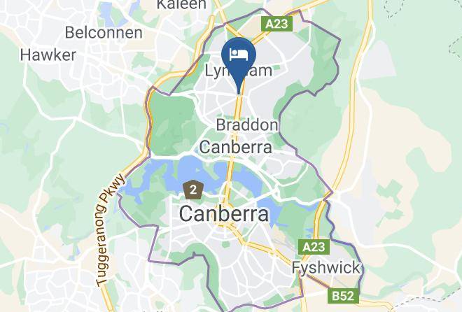 Turner - Mantra Macarthur Canberra Maps