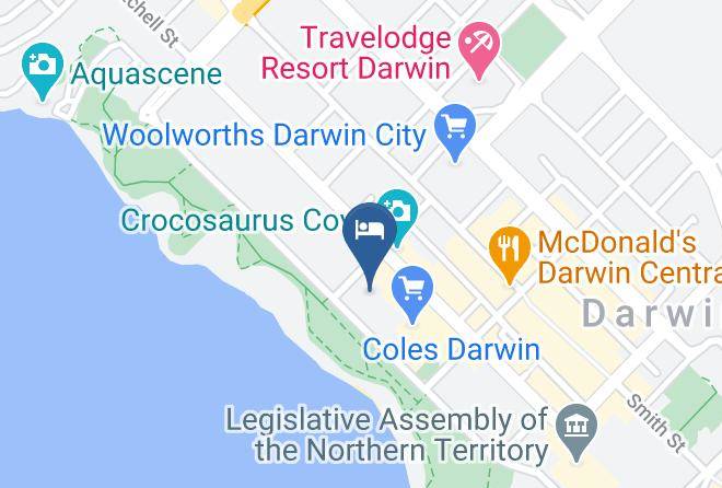 Darwin - Mantra On The Esplanade Darwin Maps
