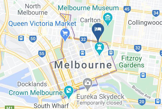 Melbourne - Mantra Broadbeach On The Park Maps