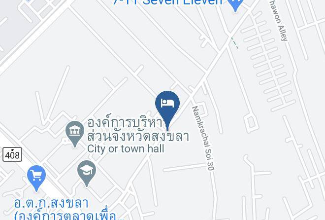 Amphoe Mueang Songkhla - Mantra Resort Maps