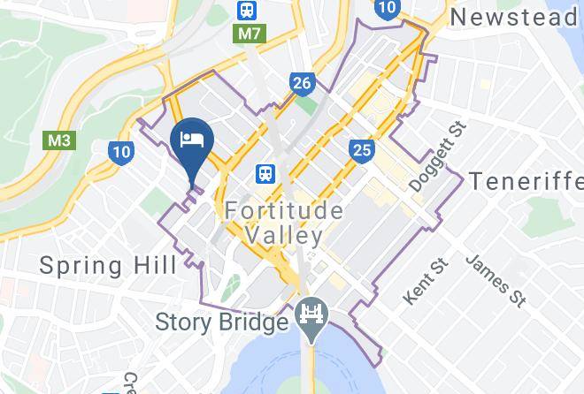 Brisbane - Kennigo Hotel Brisbane Maps
