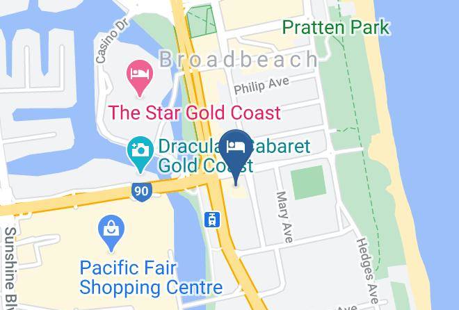Gold Coast - Mantra Sierra Grand Broadbeach Maps