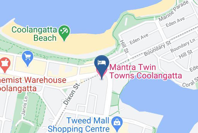 Tweed - Mantra Twin Towns Coolangatta Maps
