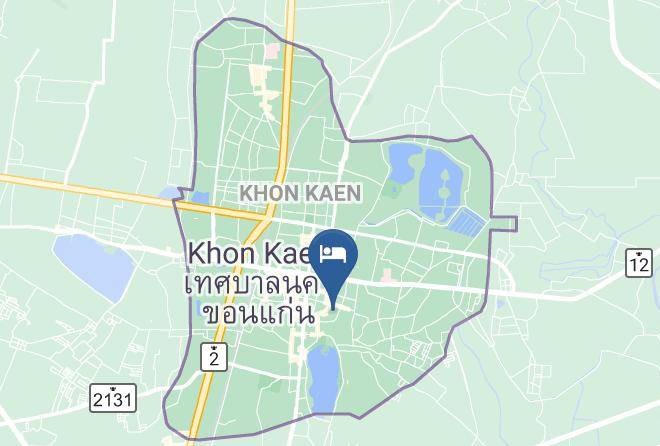 Amphoe Mueang Khon Kaen - Mantra Varee Hotel Maps