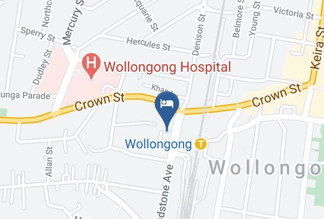 Wollongong - Mantra Wollongong Maps