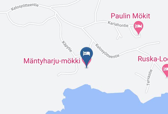 Pudasjarvi - Mantyharju Mokki Maps
