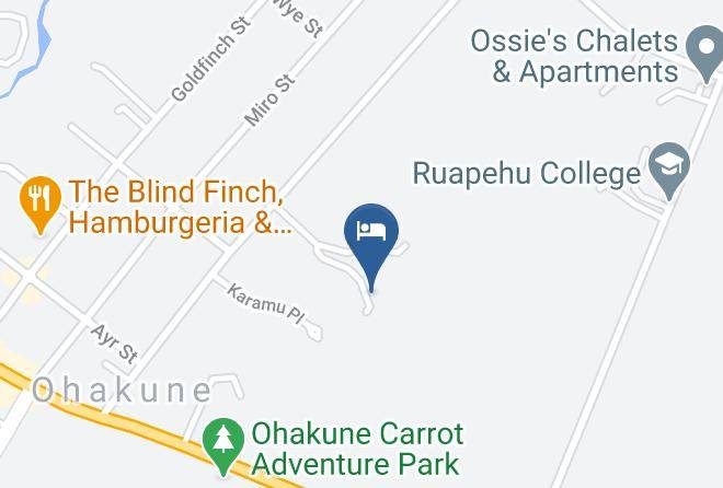 Ruapehu - Manuka Lodge Ohakune Maps
