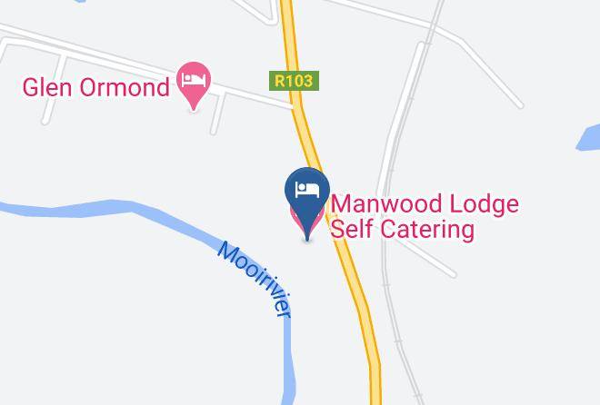 Manwood Lodge Self Catering Map