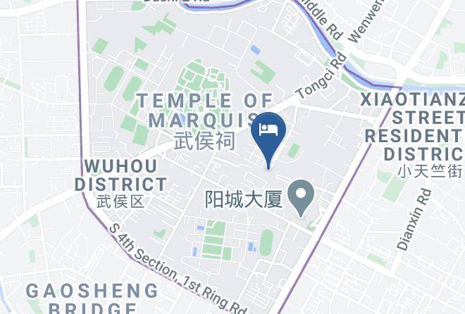 Chengdu - Manxi Hotel Maps