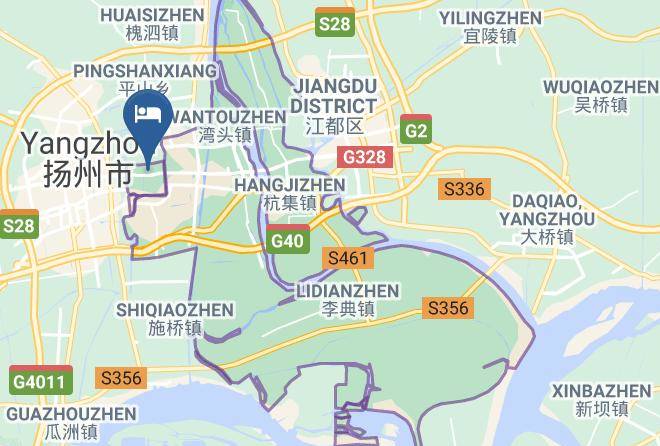 Yangzhou - Manxin Hotel Maps