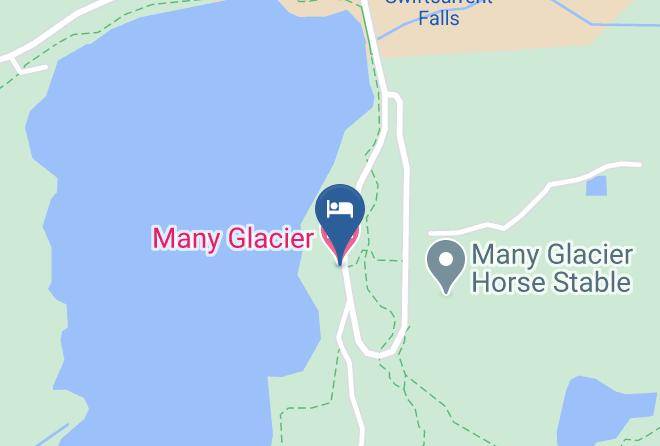 Glacier - Many Glacier Hotel Maps