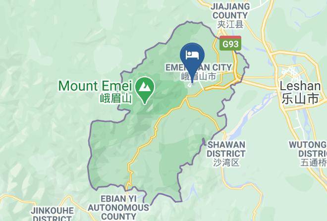 Leshan - Manya Hot Spring Resort Maps