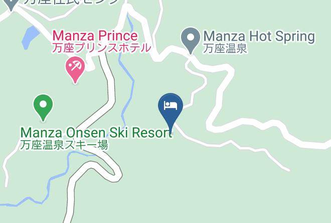 Tsumagoi Vil Agatsuma District - Manza Hotel Juraku Maps