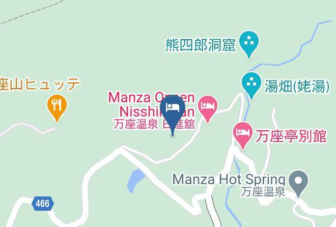 Tsumagoi Vil Agatsuma District - Manza Tei Hotel Maps
