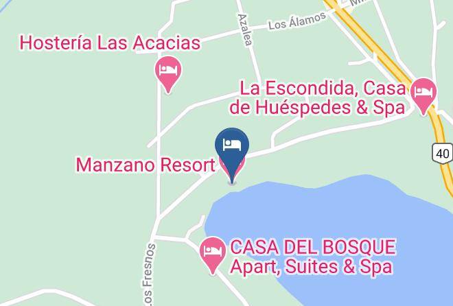 Villa La Angostura - Manzano Resort Maps