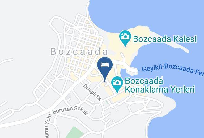 Bozcaada - Kirli Pansiyon Maps