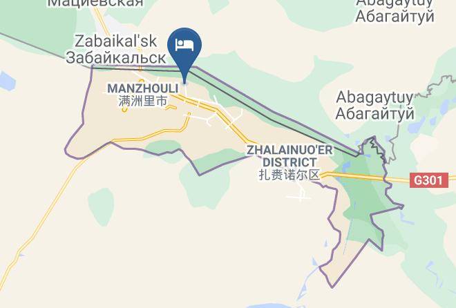 Hulun Buir - Manzhouli Diplomacy Hotel Maps