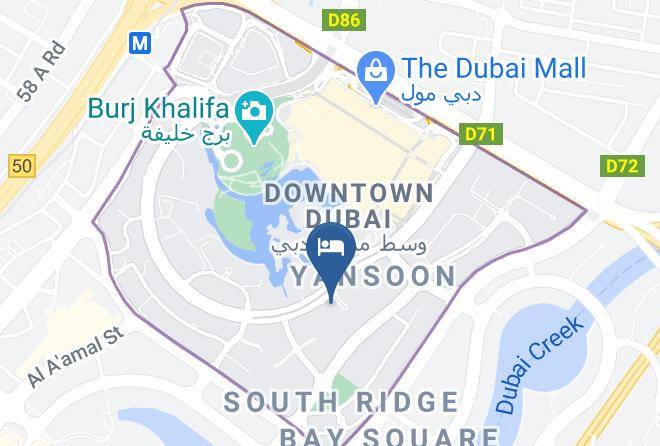 Dubai - Manzil Downtown Maps