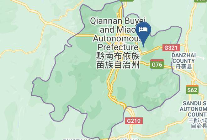 Qiannan Aut Prefecture - Maojian Boutique Holiday Hotel Maps