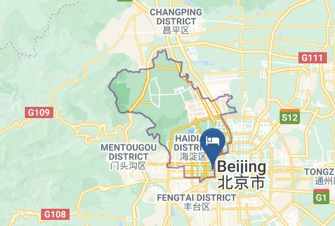 Haidian District - Maolin Garden Hotel Maps