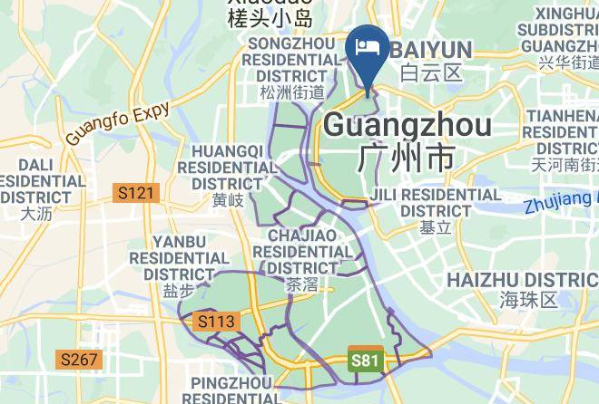 Guangzhou - Maoming Shihua Hotel Maps