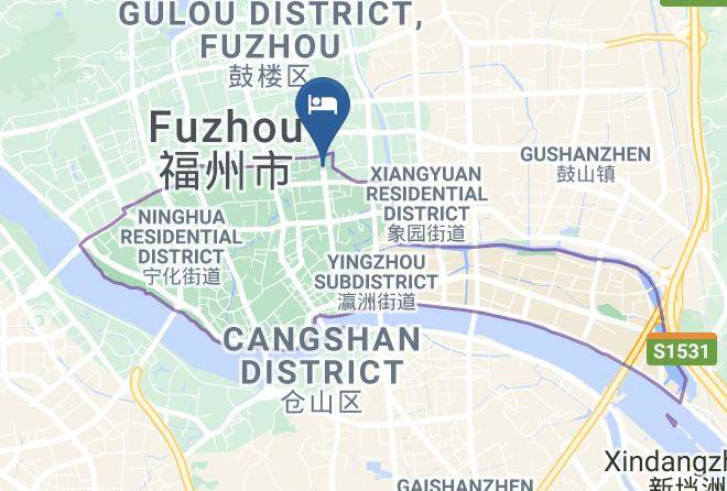Fuzhou - Maozong Hotel Maps