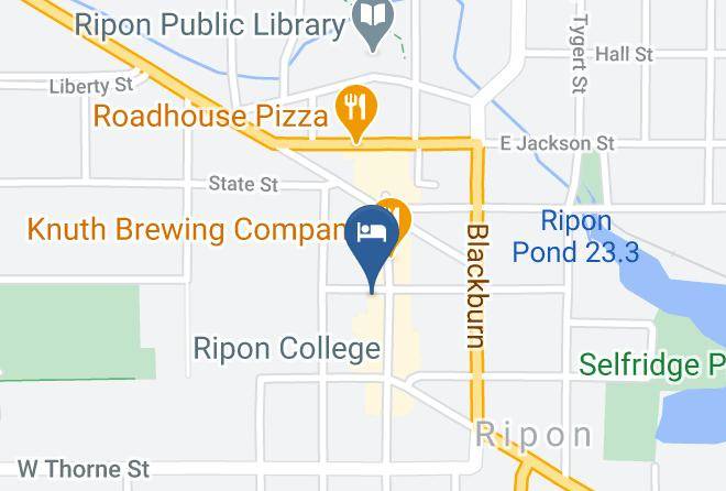 Fond Du Lac - Mapes Hotel Maps