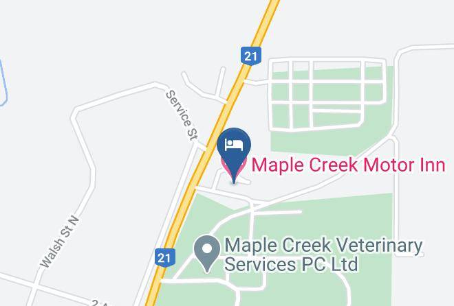 Division 4 - Maple Creek Motor Inn Maps