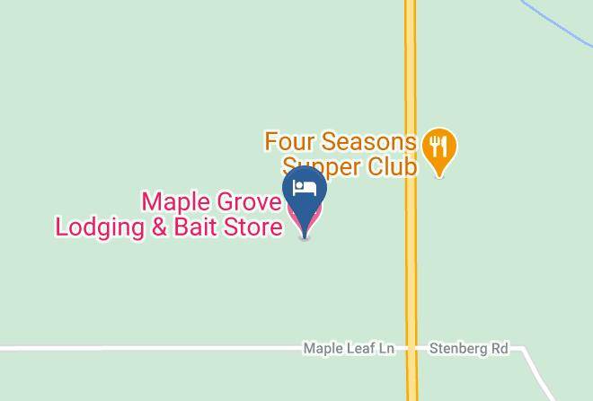 Lake - Maple Grove Lodging & Bait Store Maps