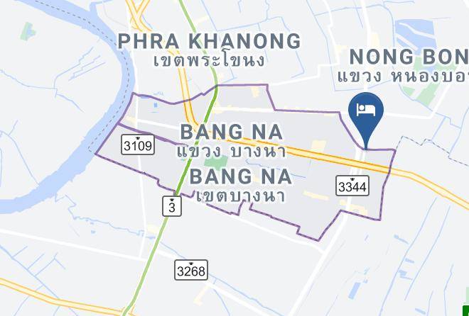 Bang Na District - Maple Hotel Maps