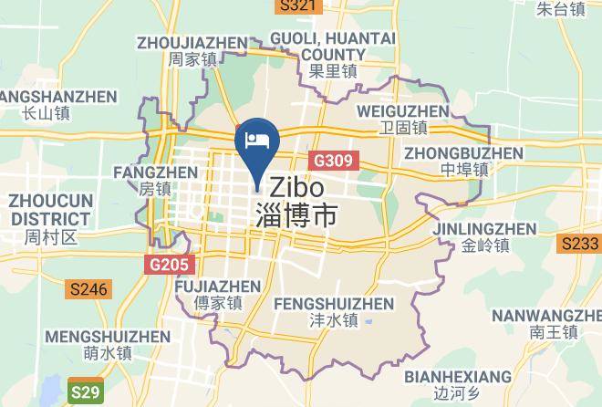 Zibo - Maple Leaf Hotel Maps