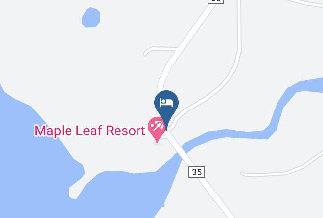 Otter Tail - Maple Leaf Resort Maps