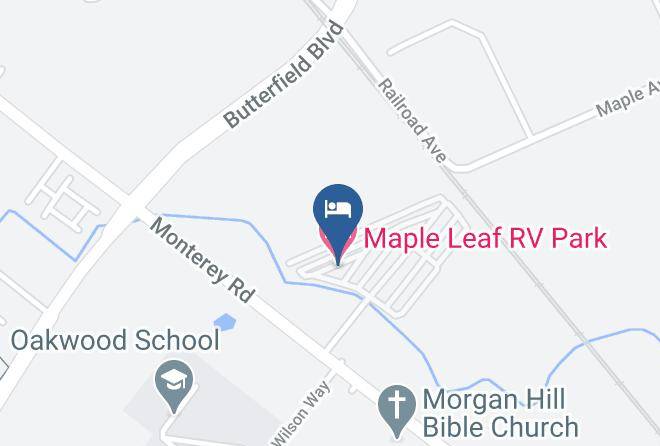 Santa Clara - Maple Leaf Rv Park Maps