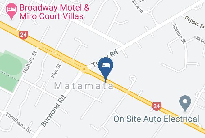 Matamata Piako - Maple Lodge Motel Maps