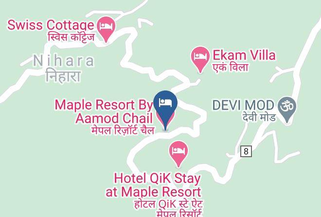Kandaghat - Maple Resort By Aamod Chail Maps